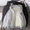 Men's Plus Size Zipper Cardigan Hooded Sweatshirt for Autumn/Winter 2025