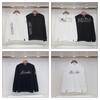 Meng Family Autumn New Couple Hoodie: M Family Badge Embroidery Casual Round Neck Top