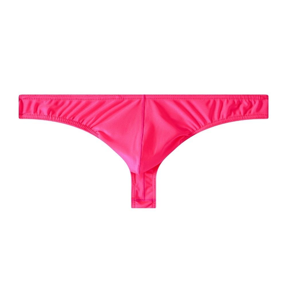 Underpants Men's Panties Low Waist Male Briefs Soft Men Ice Silk Thongs Sports