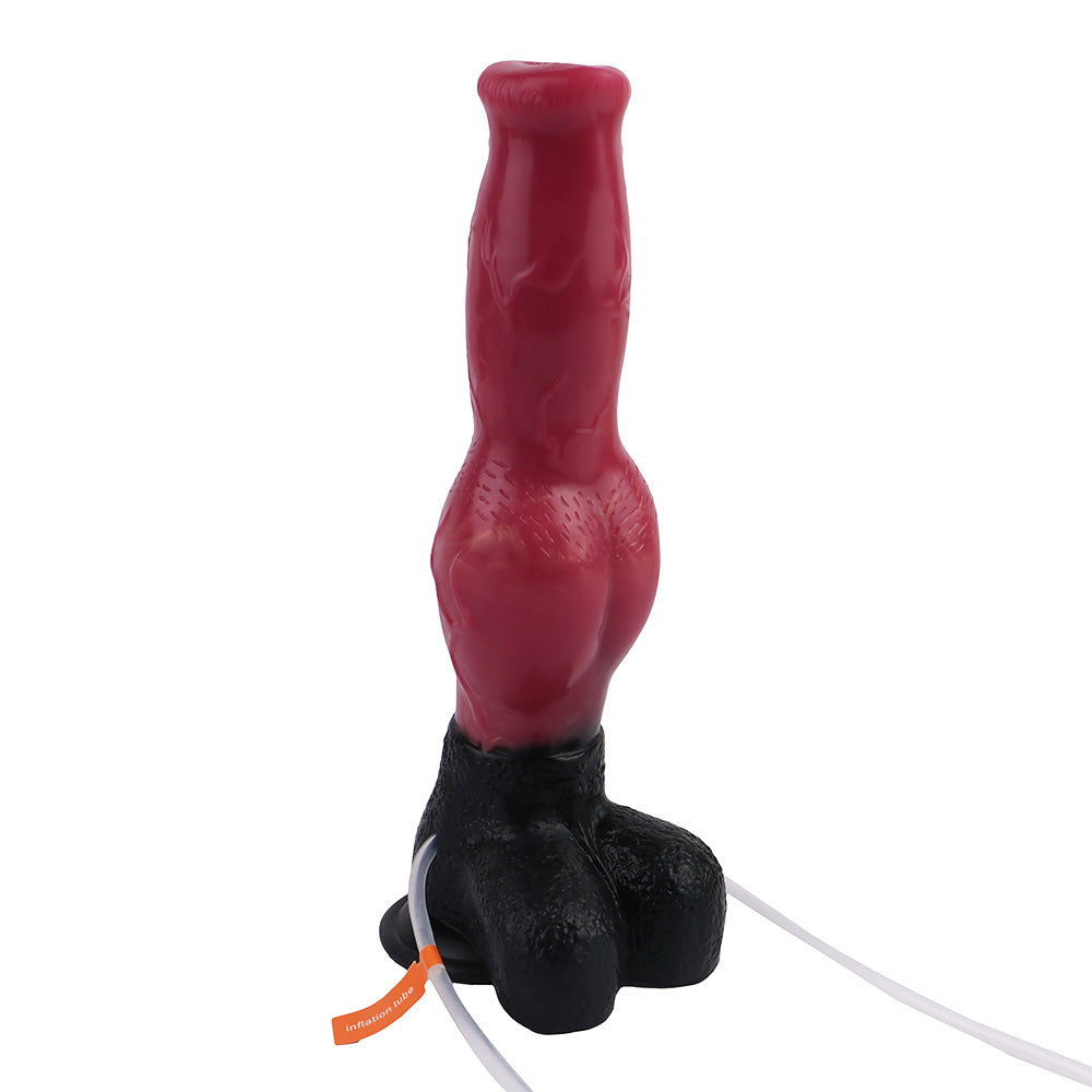 Doberman Pinscher Inflatable Squirting Dildo Realistic Dildos