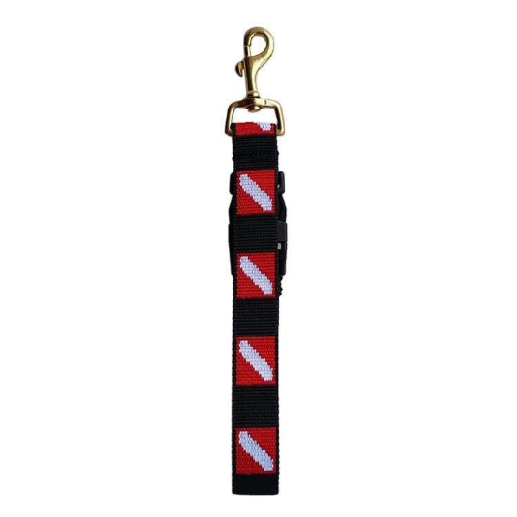 Light Weight Diving Flags Strap Corrosions Resistant Diving Webbing Strap Diving Clip For Organizing Diving Equipment 1