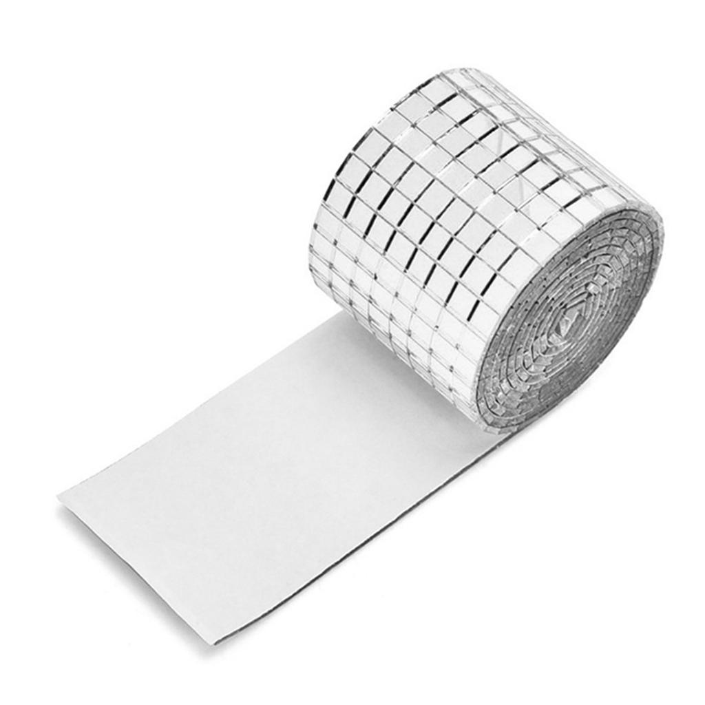 4X100CM 1464 Grãos Autoadesivo Azulejos de Mosaico Adesivo de Parede Inovador DIY Espelhos de Vidro Adesivo