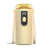 Ventilador Pessoal Portátil Mini com Display Digital Operação Silenciosa Clipe Rotativo Ventilador de Chapéu Recarregável Ventilador de Pescoço Suspenso com Cordão