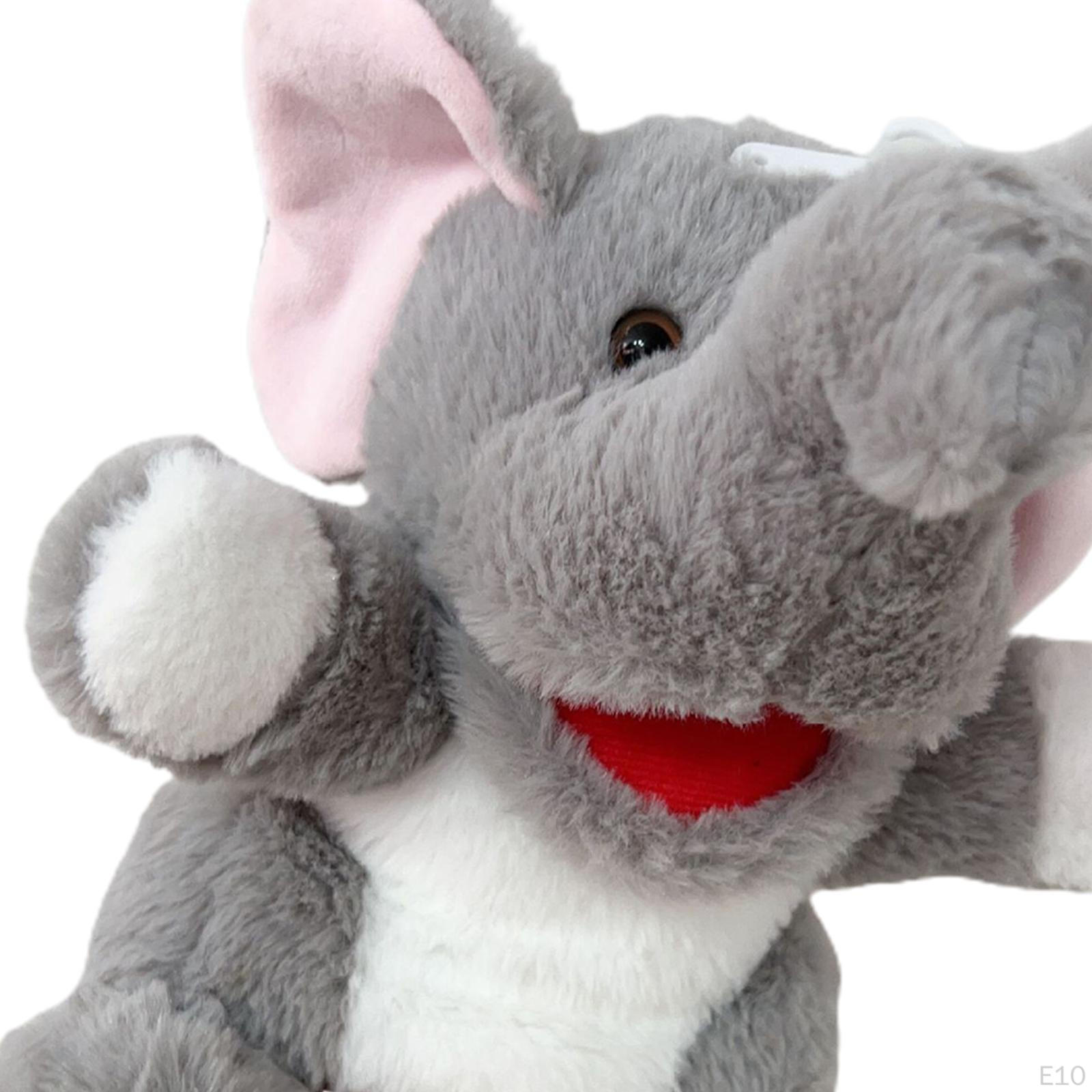 Животное палец марионетка плюшевая рука творческая мягкая игрушка голова перчатки — фото 7