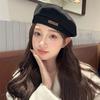 Warm Woolen Beret Soft French Hat Octagonal Cap Painter Cap Fashion Girls