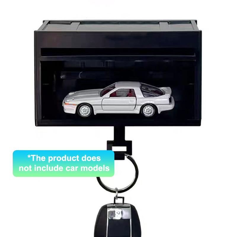 Porta-Chaves de Garagem de Carro com Porta que Abre Chaveiro de Garagem Divertido Pendurado na Parede Porta-Chaves de Carro Fácil Instalação Decoração de Parede