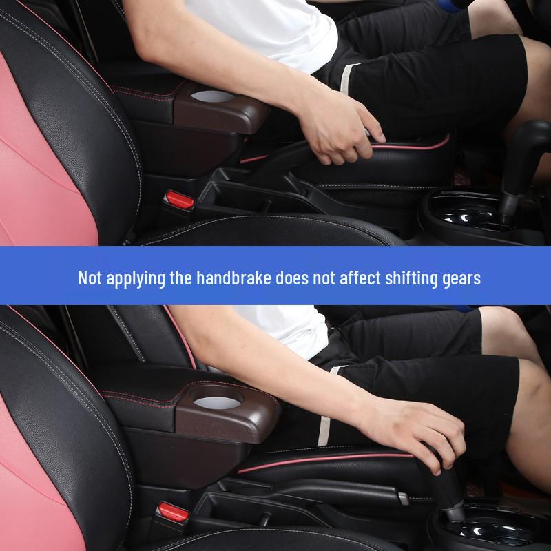 Fits 2014-20 Honda Fit GK5: Third Generation Sporty Interior Armrest Box