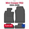 Velour Car Floor Mats For Mini Cooper R52 Cabrio (2004-2008)