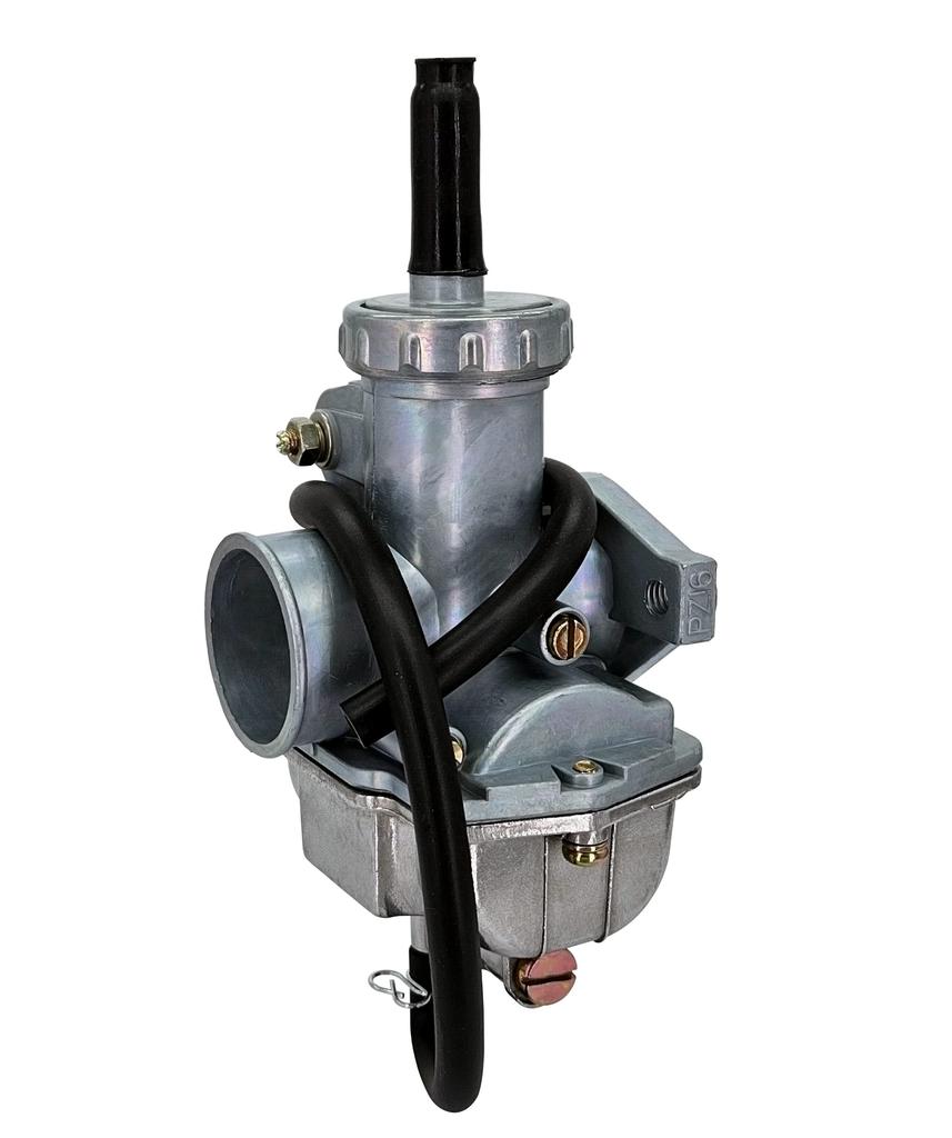 16mm Universalvergaser für und 100ccm und Buggys PZ16 50, 70, 90, Mopeds, ATVs, 4-Rad-Motorräder, (Gerader Kopf)