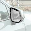 For Toyota 4Runner 2025+ Glossy Black Look Side Mirror Rain Eyebrow Cover Trim