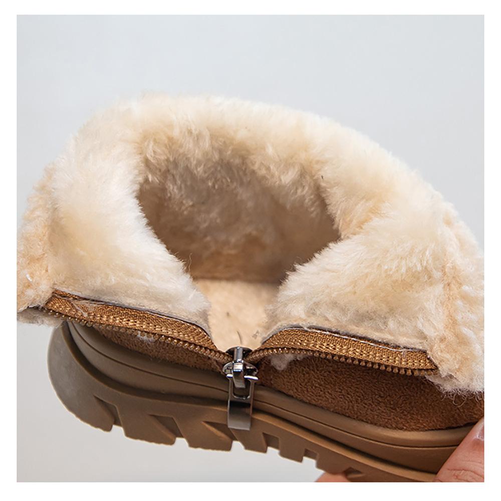 Faux Fur Winter Boots For Children Thick Warm Boy's Girl's Snow Boots Trend  Kid's Snow Boots  Boots Boots Outdoor