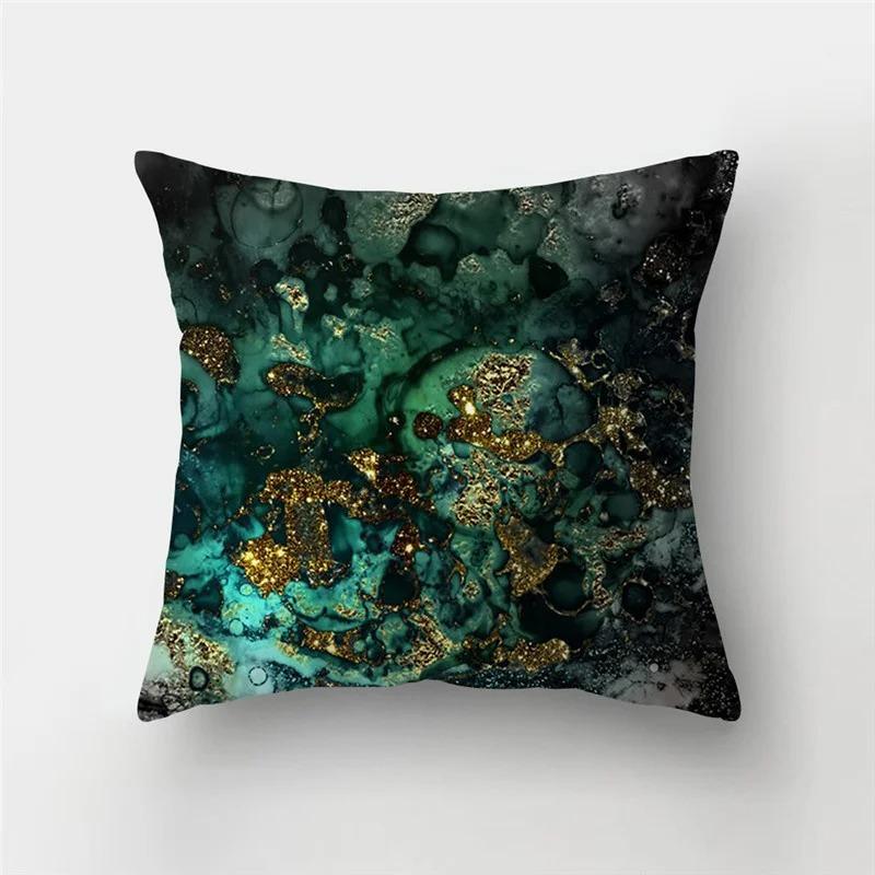 Texture Print Pattern Marble Rock Cushion Cover Home Living Room Sofa Car Decorative Throw Pillow Pillow Cover