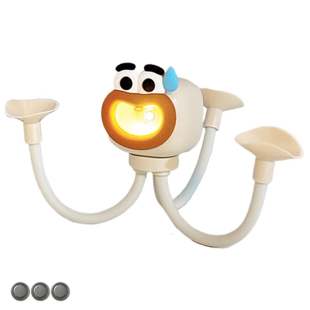 Mini LED Night Light Cute Octopus Portable Reading Desk Lamp Desktop Ornament Bedroom Table Lights Children Holiday Gifts