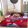 Atletico Madrid Personalized Text Floor Rug Office Rug Suitable for Entryway Balcony Kitchen Playrooms Anti-slip Rug Office home decor