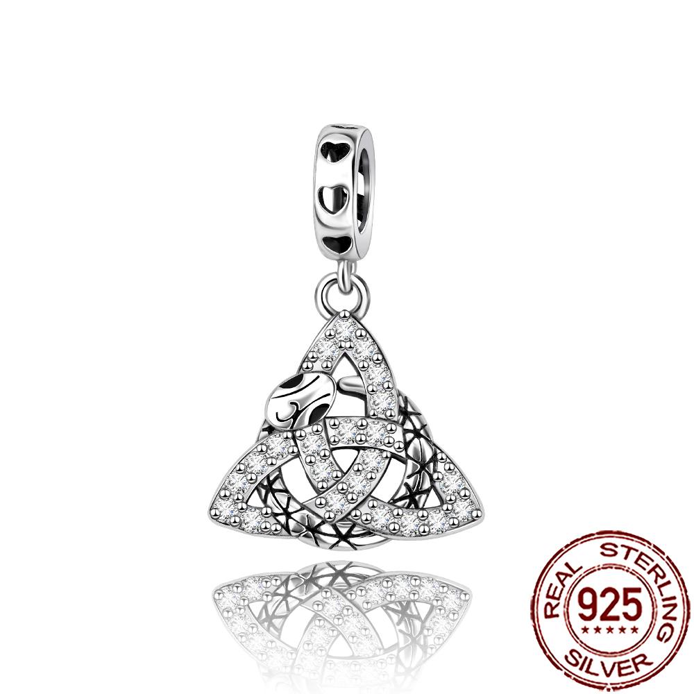 New Charms Copper Dream Catcher Cross Clover Angle Wing Heart Beads Fit Origina Bracelet Necklace Diy Jewelry