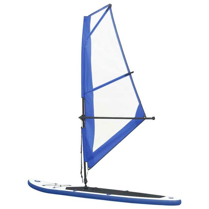 VidaXL Set of Inflatable SUP Boards with Sail Adult Surfboard Removable Fin Hand Pump Repair Kit 92210
