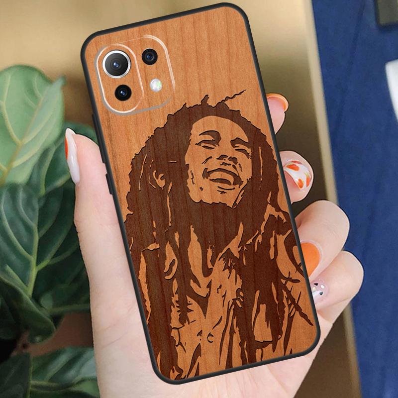 Buddha Jesus Guadalupe Wood Case For Xiaomi POCO X3 X5 F5 Pro C65 X4 F3 F4 M5s Mi 11T 12T 13T 12 Lite 14 13 Pro Cover