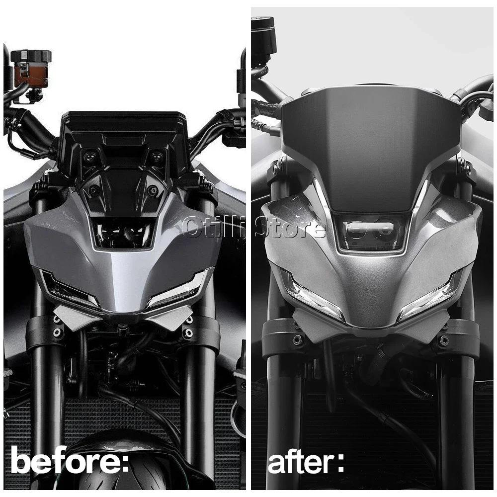 Yamaha MT-09/SP 2024 Aluminum Front Windshield Deflector - Motorcycle Accessory