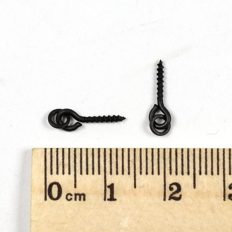 Bimoo 10 buc. Accesorii pentru pescuitul crapului cu șurub pentru boilie cu inel pivotant Chod Rig Terminal Tackle Momeală Suport