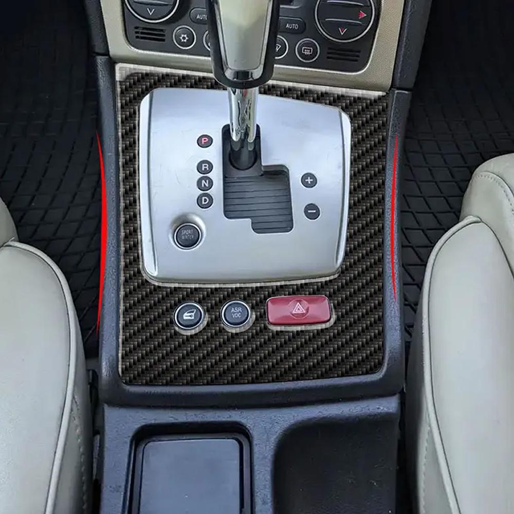 Carbon Fiber Gear Air Outlet Window Lift Steering Wheel Panel Suit Car Interior Accessories Sticker For Alfa Romeo 159 2005-2023