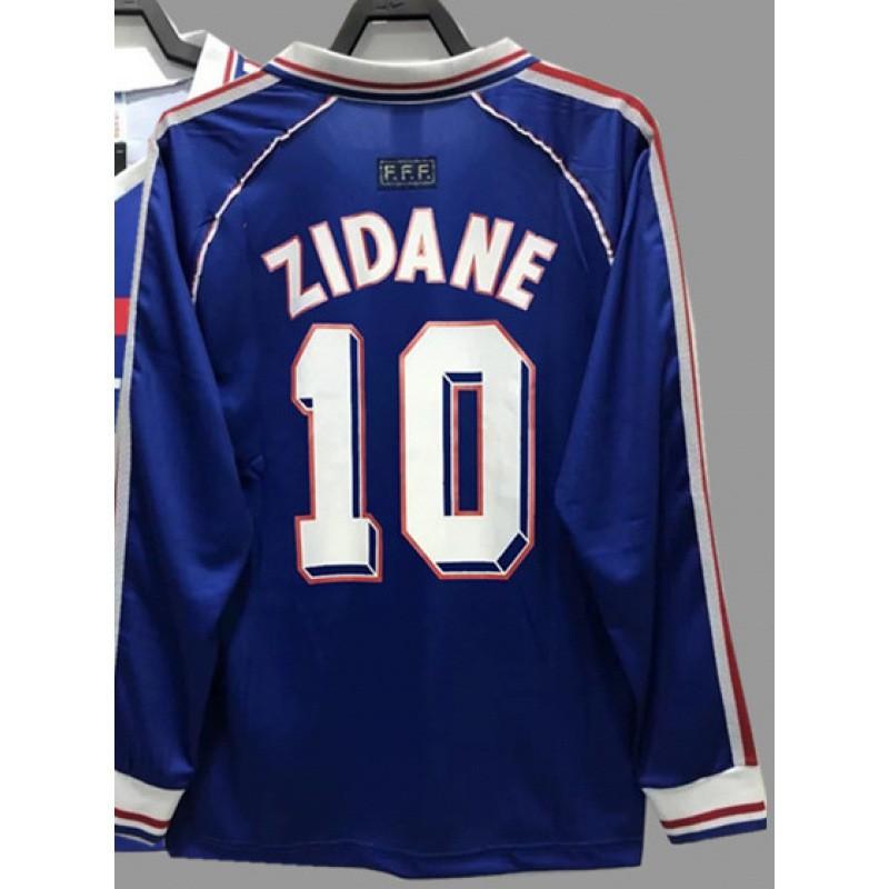 Retro Long Sleeve Soccer Jersey Football Shirt Men Women Vintage Legends Print Sports Training Top