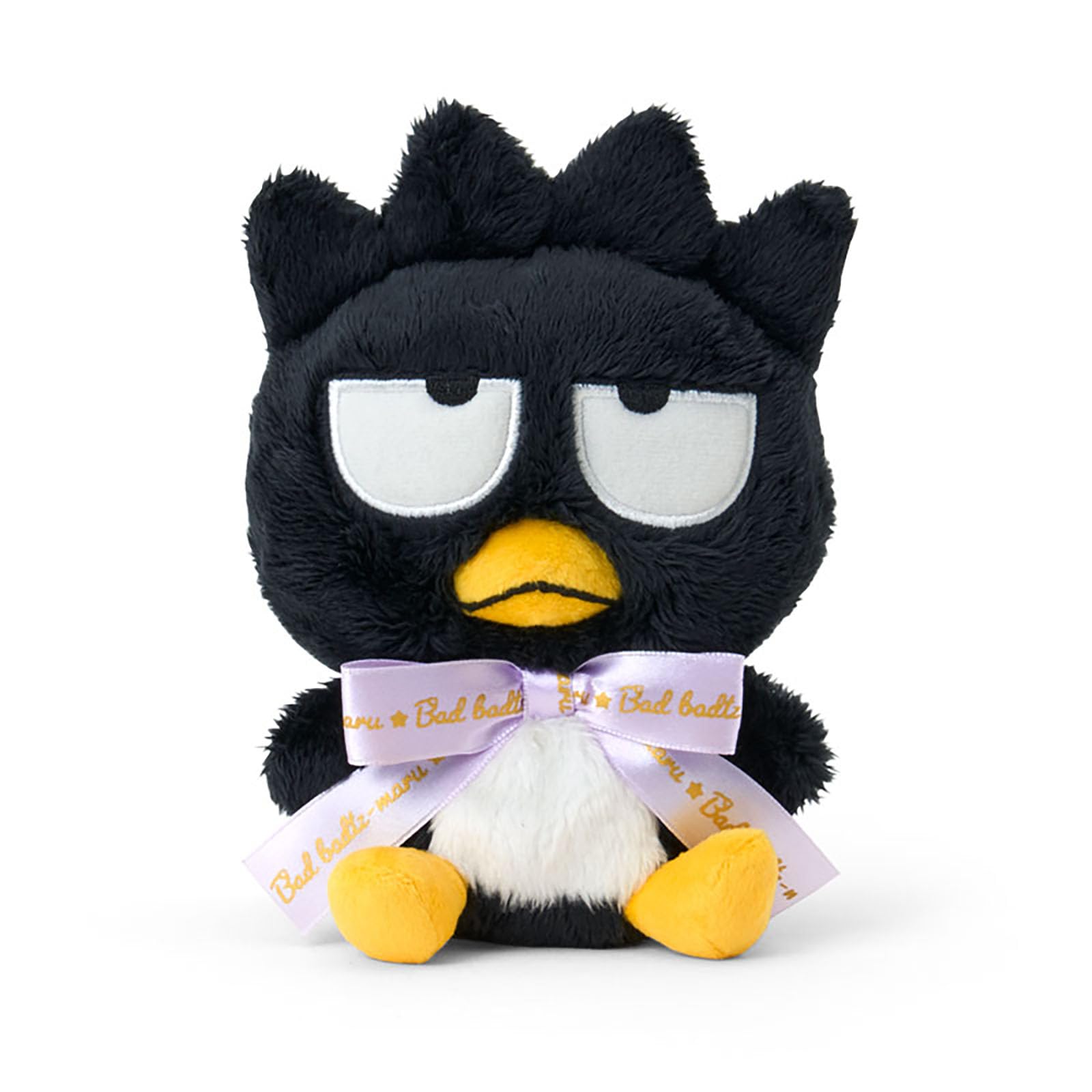 Sanrio Bad Bats Maru Plush Toy Character Awards Logo Ribbon Suitable for Ages 3 and Up 747556