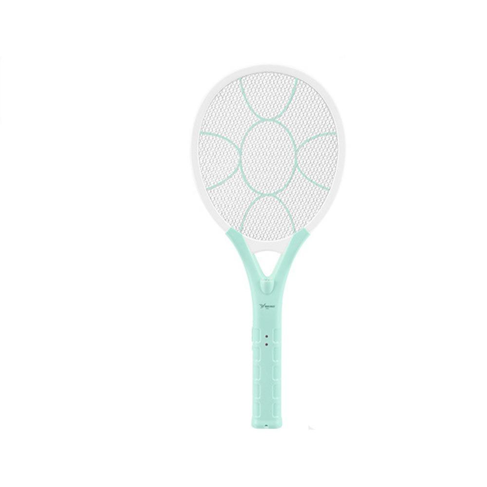 2-in-1 Electric Mosquito Swatter USB Rechargeable Mosquito Killer Lamp Fly Swatter  Insect