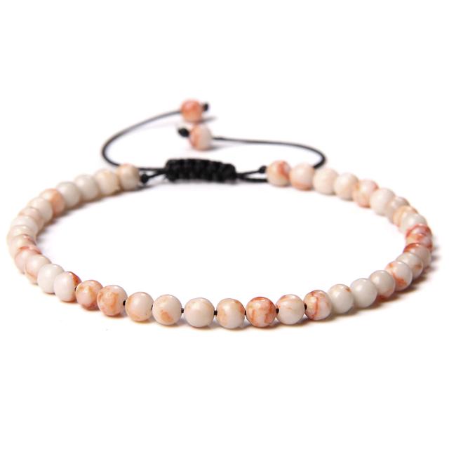 Vintage Naturstein Armband Männer Chakras Perlen Einstellbar Armbänder Wohlhabende Liebe Geschenk Für Frauen Handgemachte Yoga Pulsera Schmuck