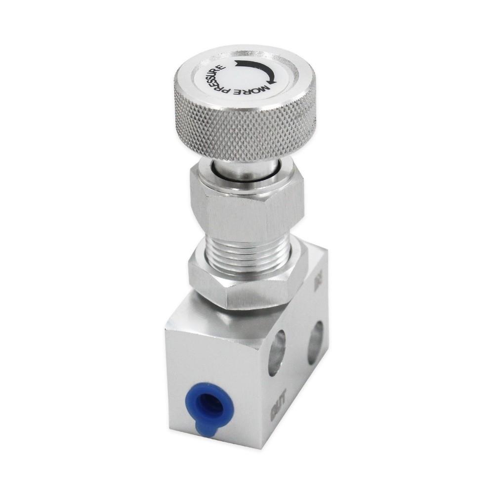 Knob Style Brake Proportioning Valve 1/8 NPT Disc Drum Brake Valve  For Disc Drum Brakes