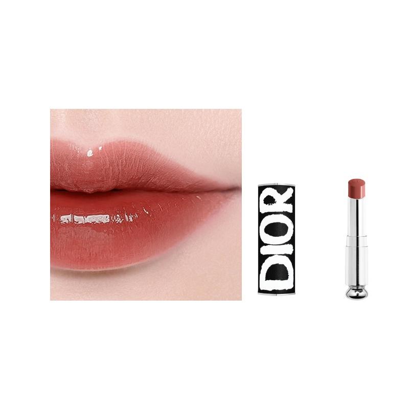 DIOR Lipstick Two-piece set: Avant-garde black lipstick shell + #727 Honey Hawthorn lipstick refill 3.2g чёрный