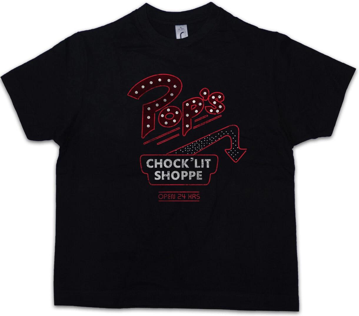 

POP S Kids Boys kids boys T-Shirt Archie Shop Bar Diner Symbol Neon Logo Riverdale 120