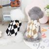 Cute Dog Coat Autumn Winter Pet Clothes Dog Vest Puppy Clothing Warm Sweater