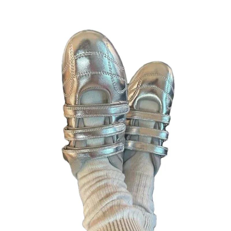 Fashion Women's Sneakers Flats Running Sport Shoes Designer Spring Casual Shoes Woman 2025 New Brand Walking Comfort Femme Chaussures