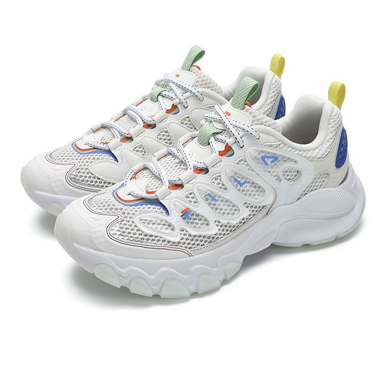 FILA TRUFFLE SUMMER Multicolor Early Summer, Mushroom Shoes Abrasion Resistant Breathable Low top Casual Shoes Men's F12M521123FSL