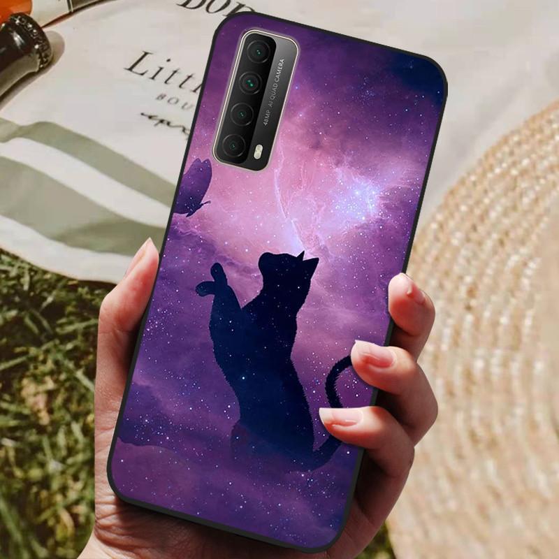 For Huawei P Smart 2021 Case Silicon Back Cover Phone Case For Huawei PSmart 2021 Soft Case P Smart 2021 6.67" Fundas bumper Bag