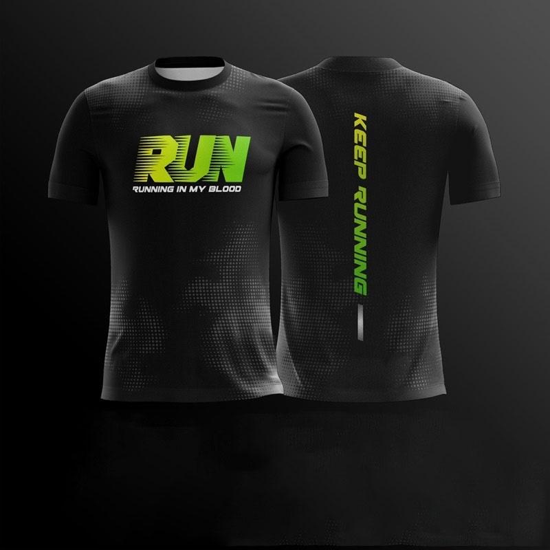 Men's Sports T-shirts 3D Printing Outdoor Fitness Short Sleeve Tops Fashion Quick Dry Men Clothing Adult and Children's Tops