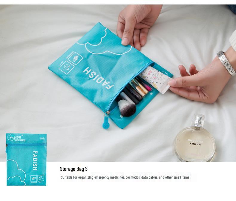 7-Piece Travel Storage and Organizer Bag Set for Suitcases