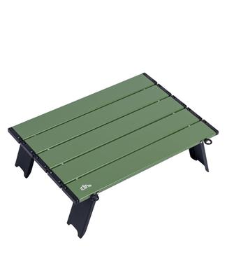 iClimb Outdoor Mini Low Camping Folding Load Capacity Ultra Solo Storage Bag Included Table, Table, Table, Table, Aluminum, 30kg, Lightweight,