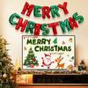 Christmas Party Balloon Decoration Set: Festive Backdrop & Kindergarten Team Building Atmosphere Decor
