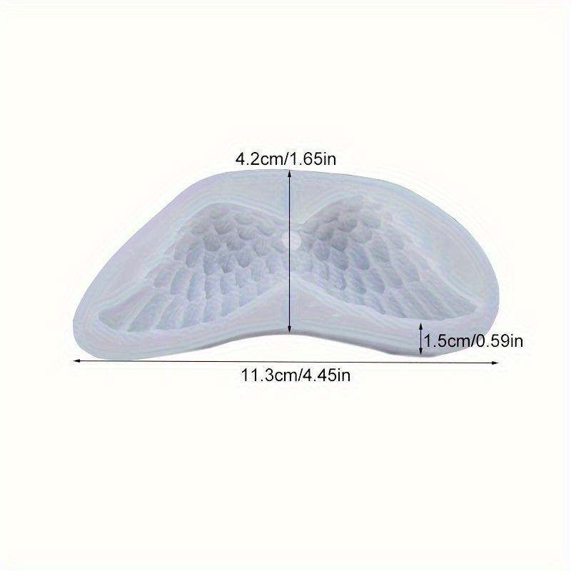 

Силиконовая форма для гипсовой свечи «Крылья ангела» - DIY Декор для подвешивания в машину, Инструмент для изготовления диффузорного камня, Форма «Капля крыла» с расширяющимся ароматом