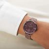 Women's Quartz Stainless Steel Three-Hand Watch Stainless Steel Case/Glass Mirror ES4100