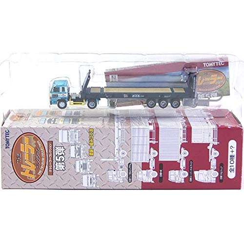 

Tomytec The Trailer Collection 5 Японский контейнерный транспорт Hino Super Dolphin Kakume Nippon Yusen Flat Rack Одиночный предмет [2] 1/150 Vol. +