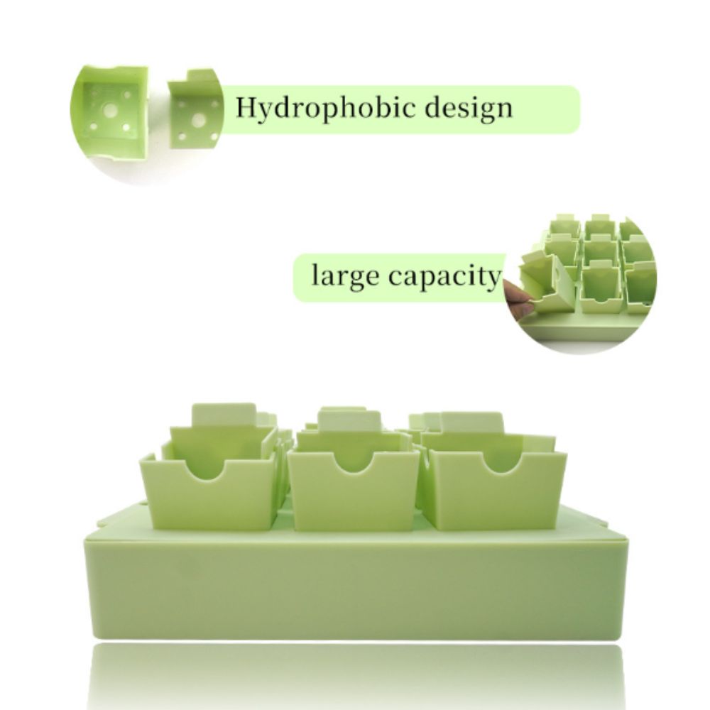 9 Deep Cells Seed Starter Tray Extra-Thick Gardening Tool Germination Kit  Outdoor Garden