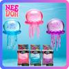 Needoh Qualle Squishy Spielzeug, Weiches Stressabbau-Spielzeug, Ungiftig, Geeignet für Kinder und Erwachsene, Niedliches Beruhigendes Quetsch-Sensorik-Spielzeug