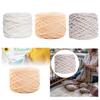 Soft Chunky Yarn Handmade Lightweight Comfortable Polyester Yarn for Bags Making Plush DIY Craft Arm Knitting Blankets