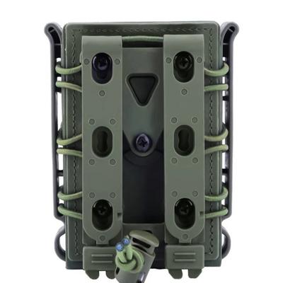 Tactical Magazine Pouch Molle for Ar15 M4 5.56 7.62 9mm Scorpion Fast Mag Quick Release Mag TPR Holster Adjustable Case Box