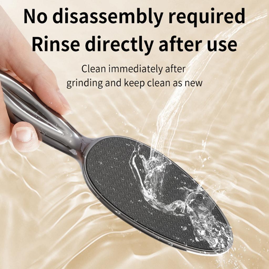 Pilnik do stóp Veins Grain Szlifierka do stóp ze szkłem nano Ergonomiczny uchwyt Skrobak do stóp do łatwego usuwania modzeli Usuwacz twardej skóry i martwego naskórka