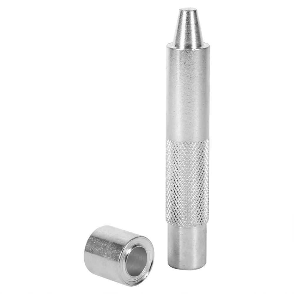 Strumento a Punzone per Occhielli Finitura Argento 1000# 12mm 1200# 14mm Kit Inseritore per Occhielli Set Matrici 1400# 17mm Punzone per Foro Occhielli per Tende
