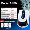 1/2 Hole Aquarium Oxygen Air Pump Ultra Silent Low Noise Fish Air Pump Water Proof with Lithium Battery Fish Tank Oxygen Pump