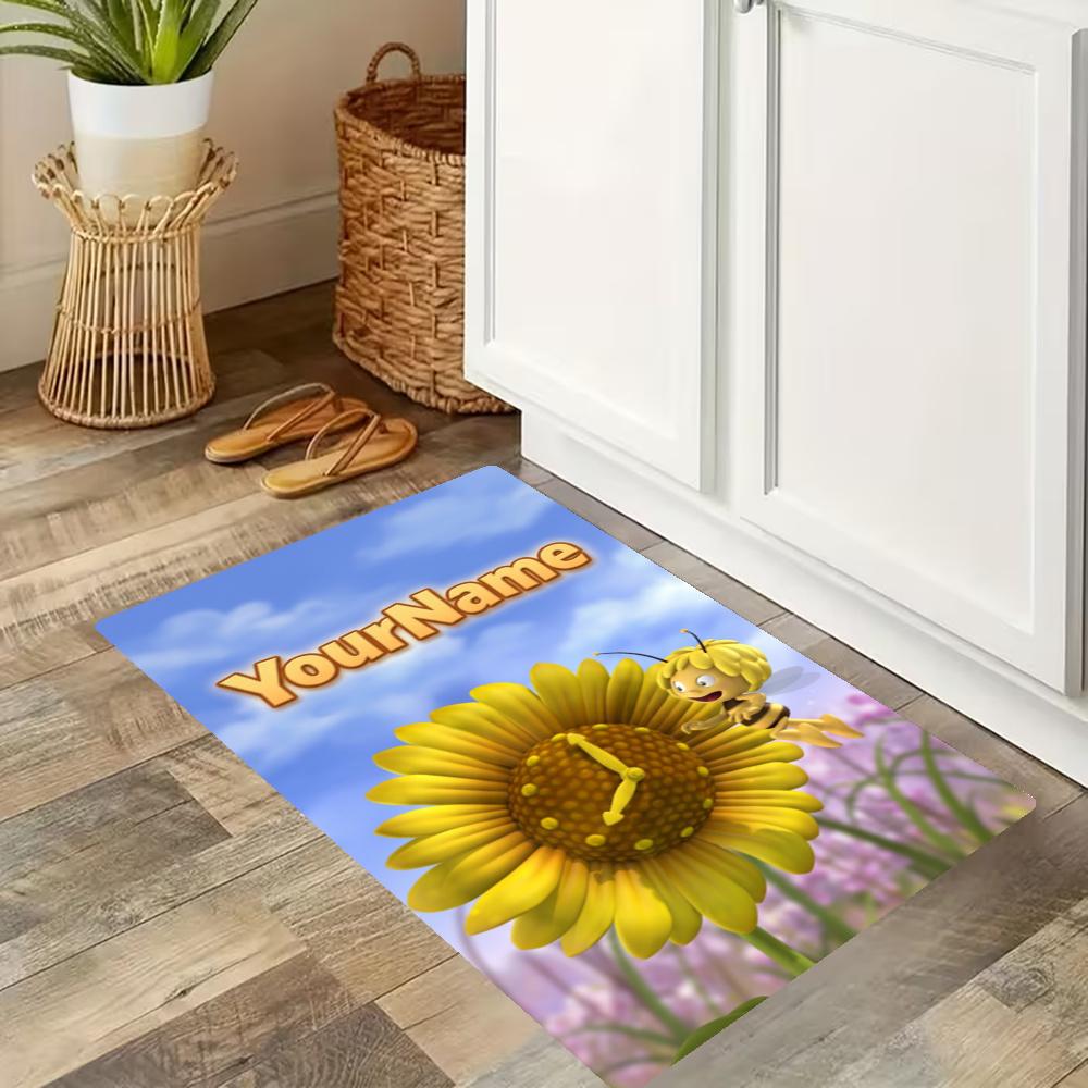 Biene Maja Customize Your Name Kitchen Rug Runner Rug Laundry Mat Hallway Entryway The Best Gift Choice
